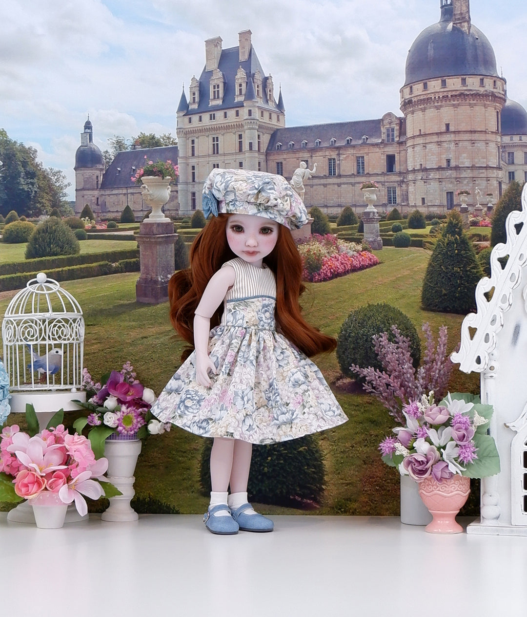 Spring Countryside - dress with shoes for Ruby Red Fashion Friends doll