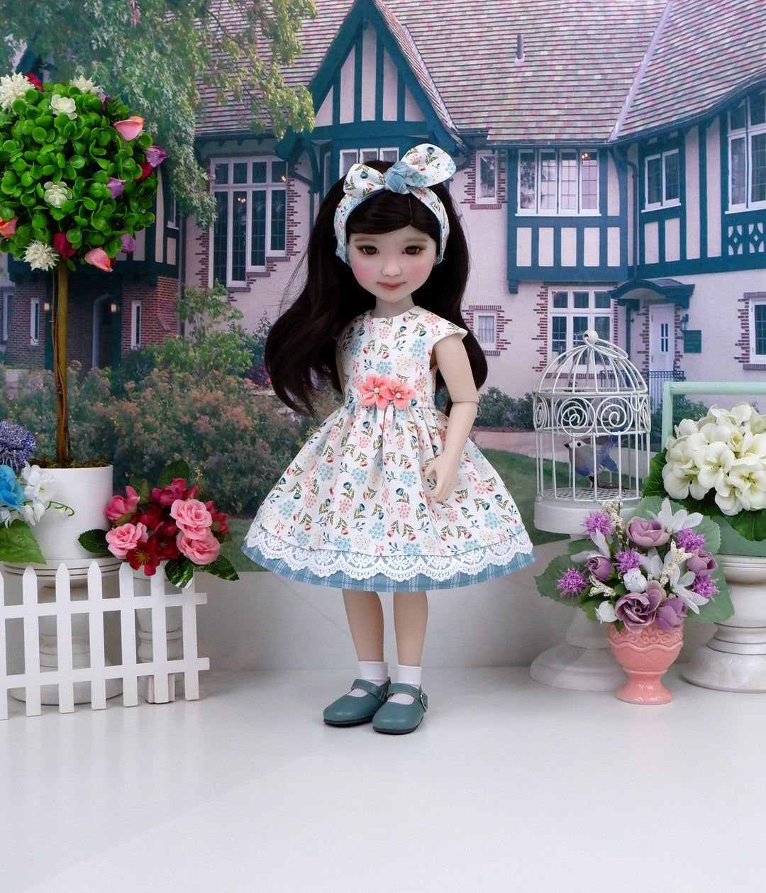 Spring Day - dress with shoes for Ruby Red Fashion Friends doll