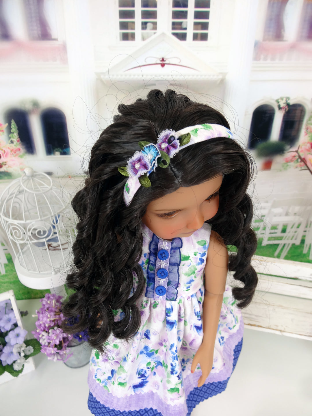 Spring Wishes - dress with boots for Ruby Red Fashion Friends doll