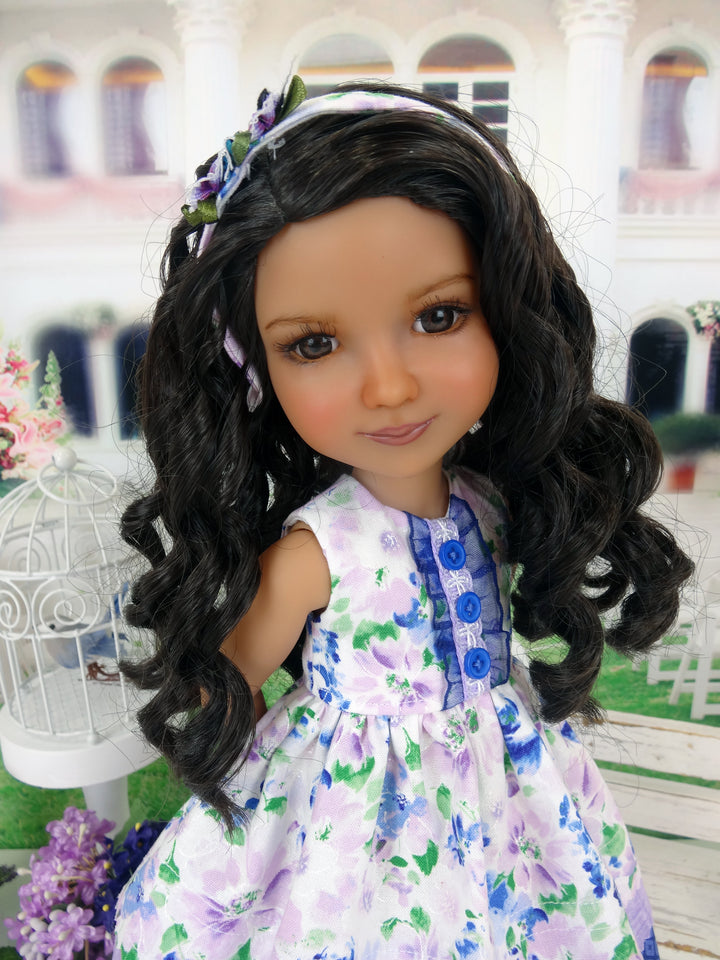 Spring Wishes - dress with boots for Ruby Red Fashion Friends doll
