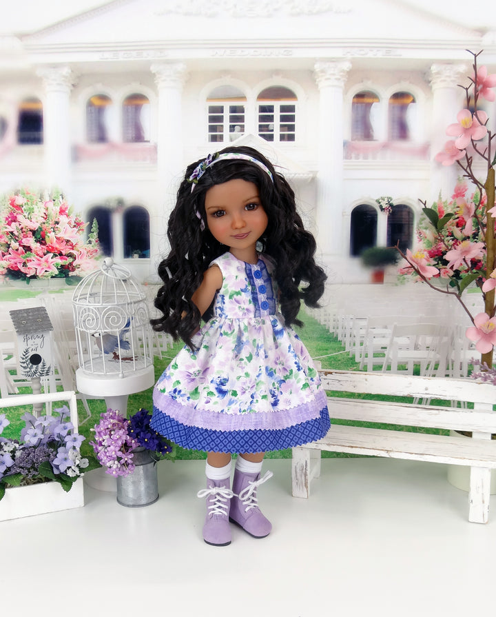 Spring Wishes - dress with boots for Ruby Red Fashion Friends doll