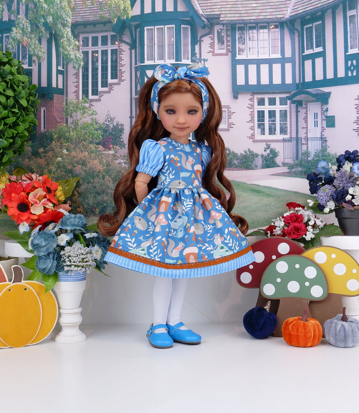Squirrel Abode - dress and shoes for Ruby Red Fashion Friends doll