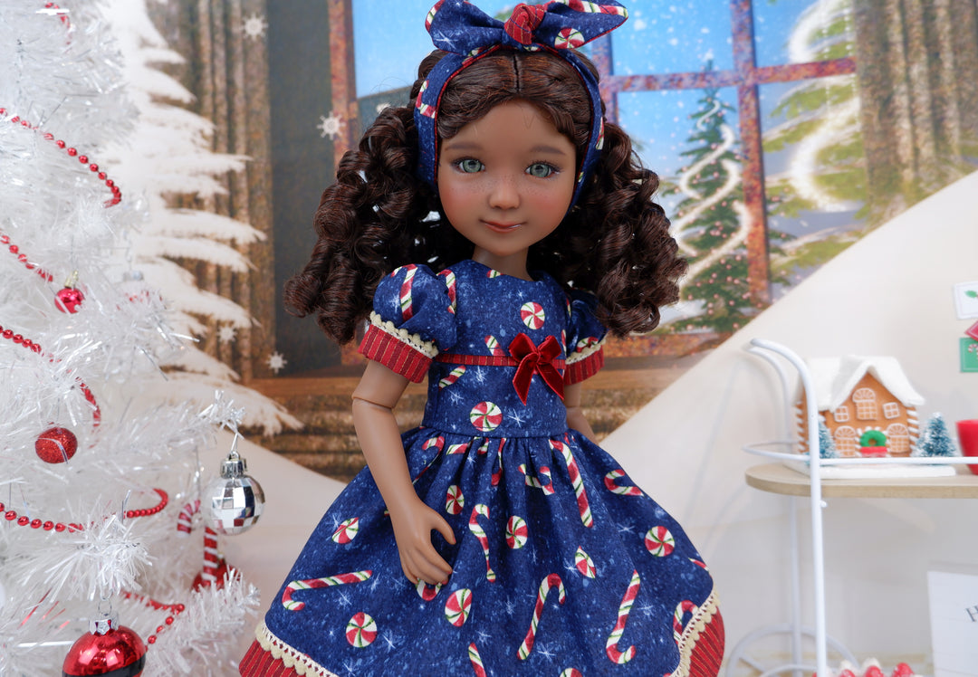 Starlight Peppermints - dress and shoes for Ruby Red Fashion Friends doll
