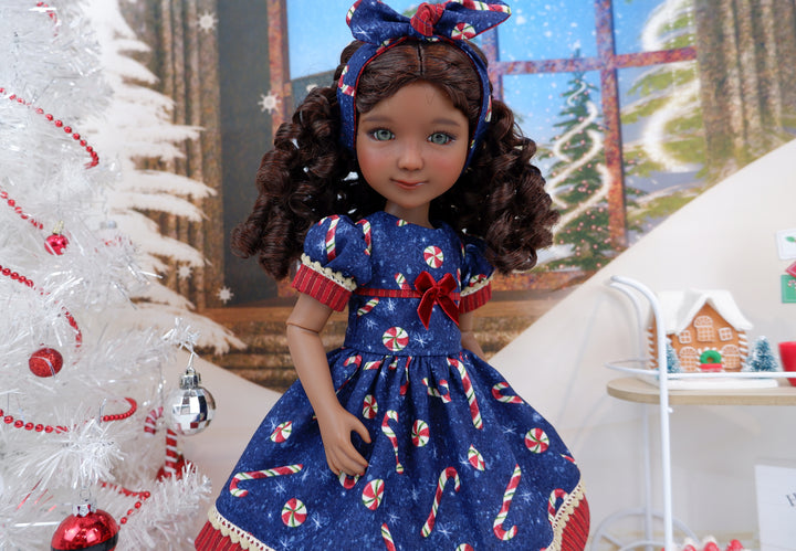 Starlight Peppermints - dress and shoes for Ruby Red Fashion Friends doll