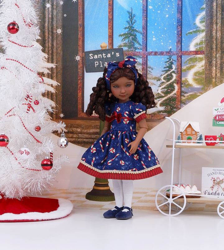 Starlight Peppermints - dress and shoes for Ruby Red Fashion Friends doll