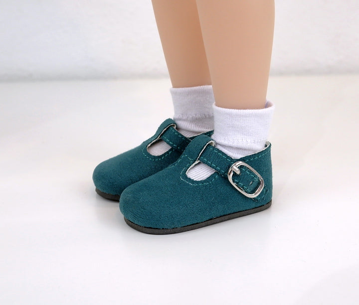 T-Strap Dress Shoes - 58mm - Fashion Friends doll shoes