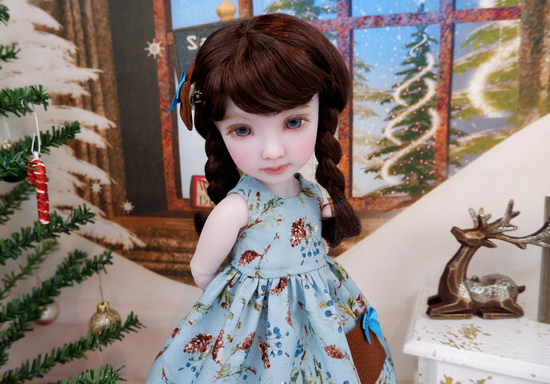 Sugar Pine - dress with sweater & boots for Ruby Red Fashion Friends doll