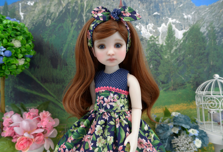 Summer Devotional - dress and shoes for Ruby Red Fashion Friends doll