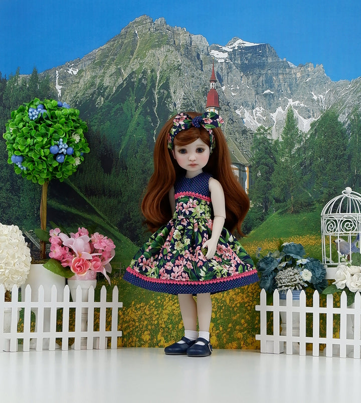 Summer Devotional - dress and shoes for Ruby Red Fashion Friends doll