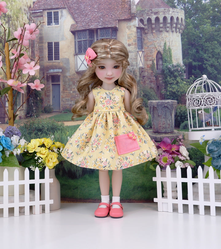 Summer Flora - dress with shoes for Ruby Red Fashion Friends doll