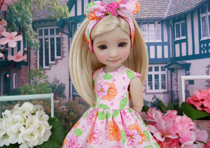 Summer Garden - dress with boots for Ruby Red Fashion Friends doll