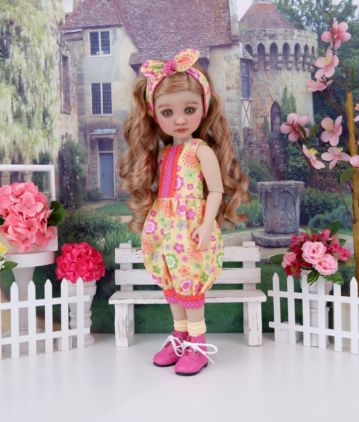 Sunny Day - romper with boots for Ruby Red Fashion Friends doll