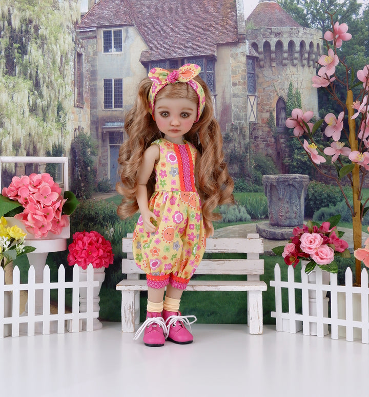 Sunny Day - romper with boots for Ruby Red Fashion Friends doll