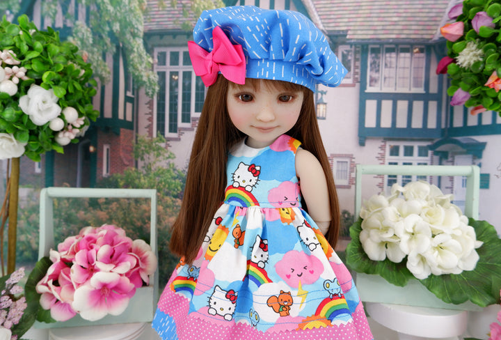 Sunny Day Hello Kitty - dress with boots for Ruby Red Fashion Friends doll