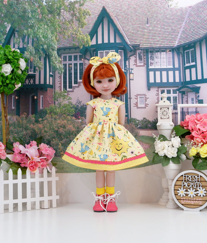 Sunnyside Robin - dress & boots for Ruby Red Fashion Friends doll