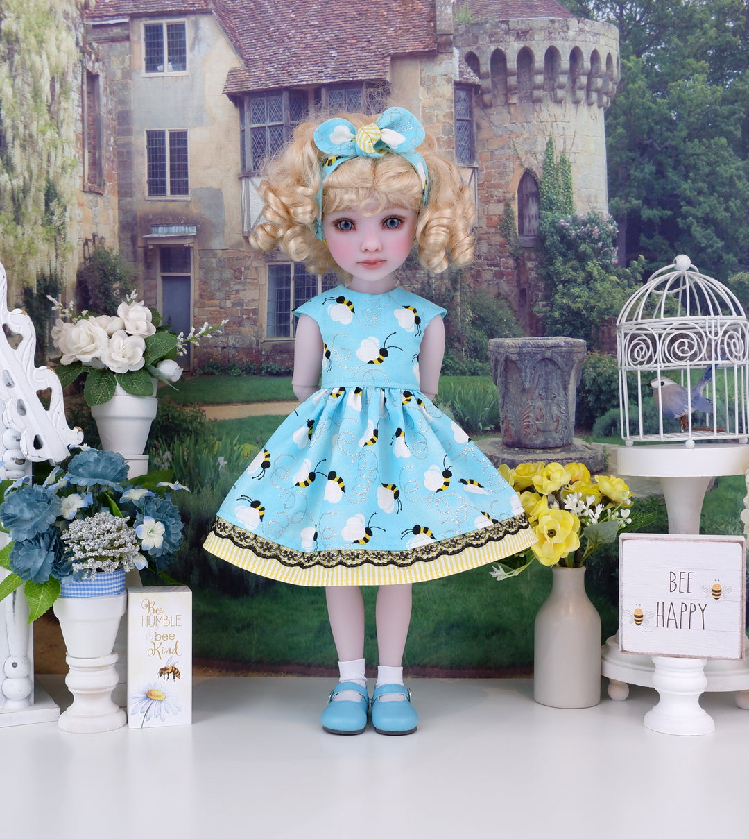 Sweet As Can Bee - dress with shoes for Ruby Red Fashion Friends doll