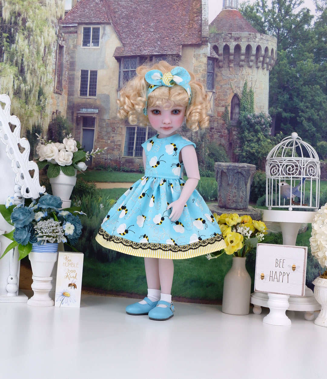 Sweet As Can Bee - dress with shoes for Ruby Red Fashion Friends doll