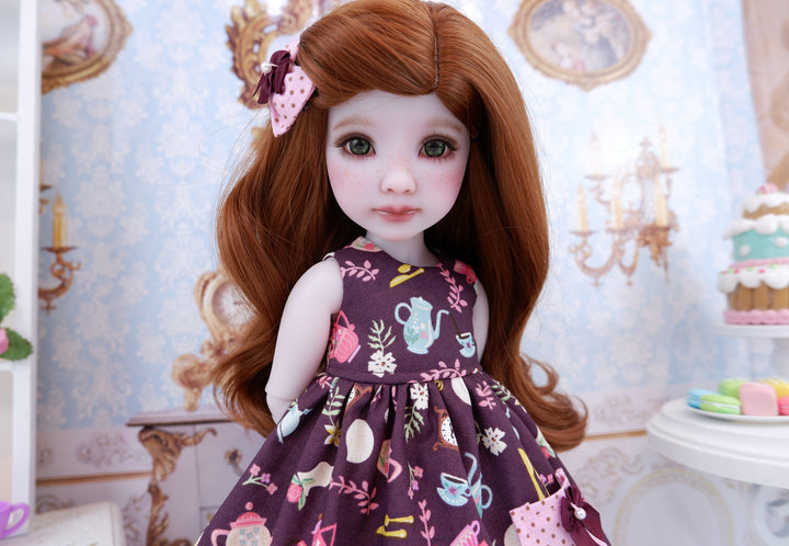 Tea Time - dress with boots for Ruby Red Fashion Friends doll