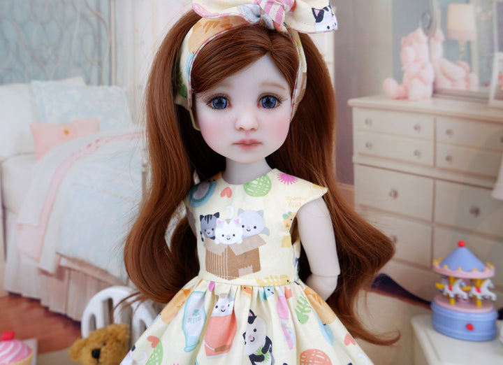 Three Little Kittens - dress with boots for Ruby Red Fashion Friends doll