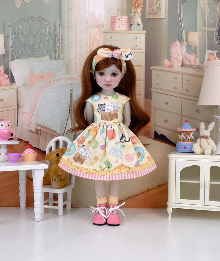 Three Little Kittens - dress with boots for Ruby Red Fashion Friends doll