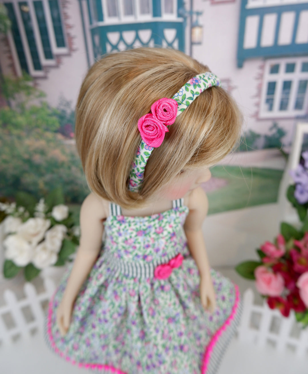 Tiny Garden - dress with shoes for Ruby Red Fashion Friends doll