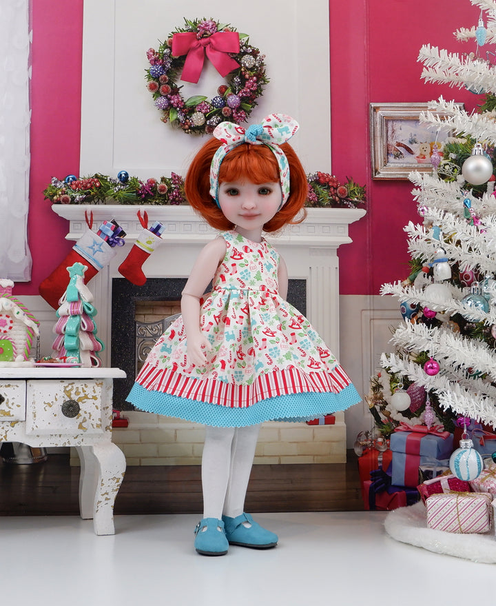 Toyland - dress with shoes for Ruby Red Fashion Friends doll