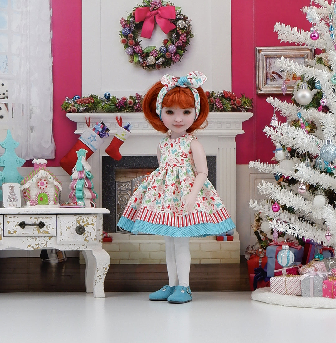 Toyland - dress with shoes for Ruby Red Fashion Friends doll