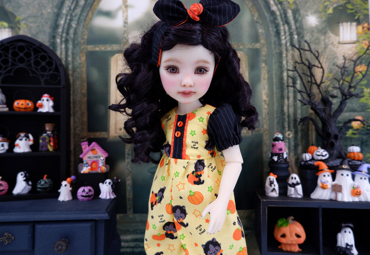 Trickster Kitty - romper with boots for Ruby Red Fashion Friends doll