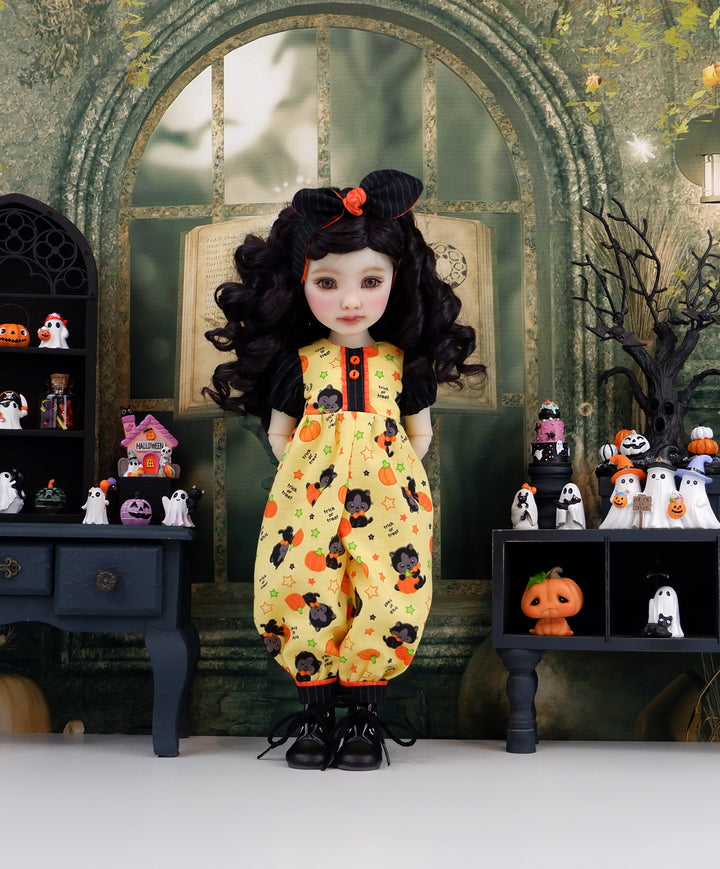 Trickster Kitty - romper with boots for Ruby Red Fashion Friends doll