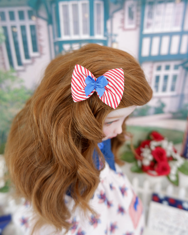 USA Pinwheel - dress with sweater & boots for Ruby Red Fashion Friends doll