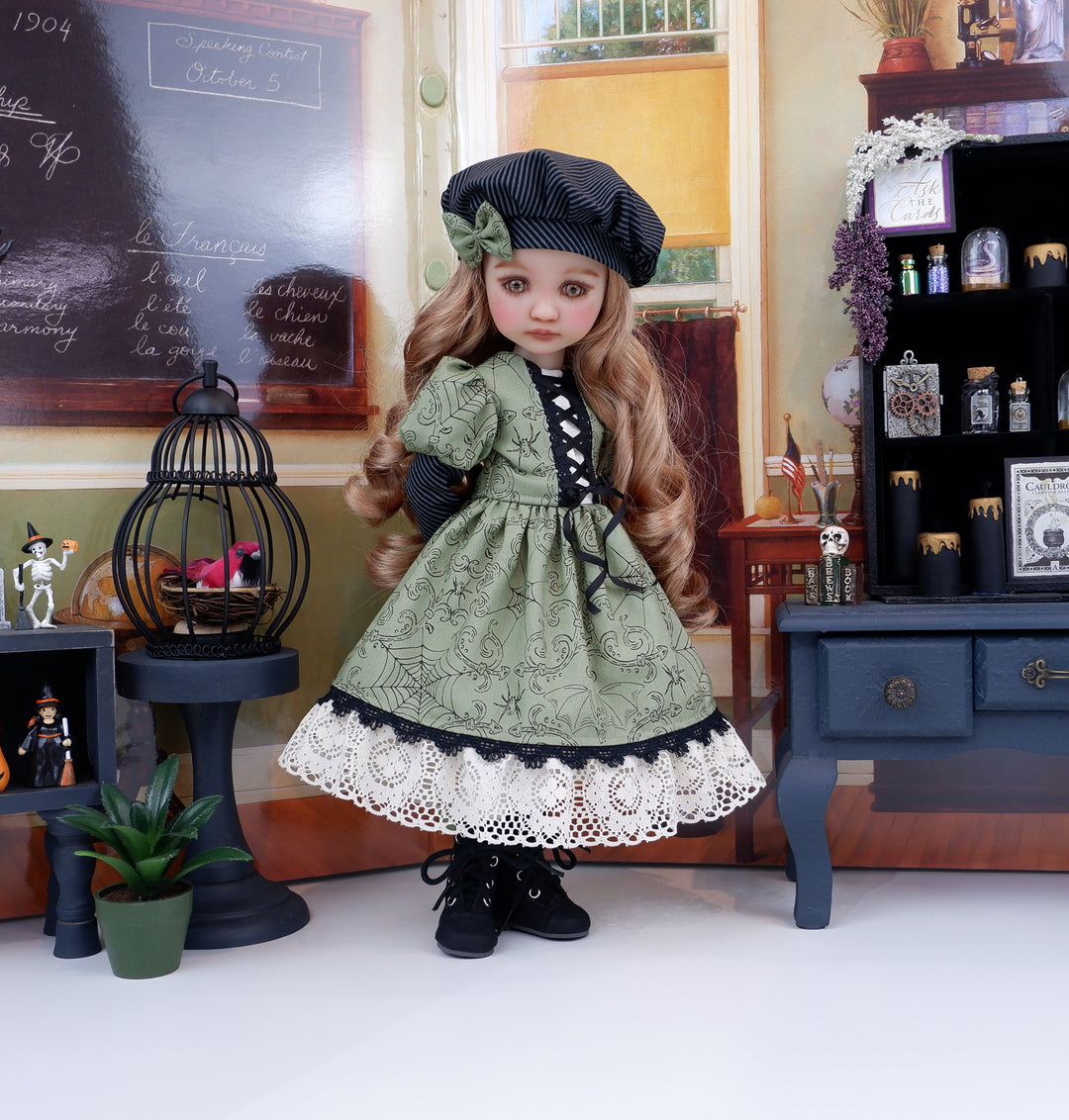 Victorian Halloween - dress with boots for Ruby Red Fashion Friends doll