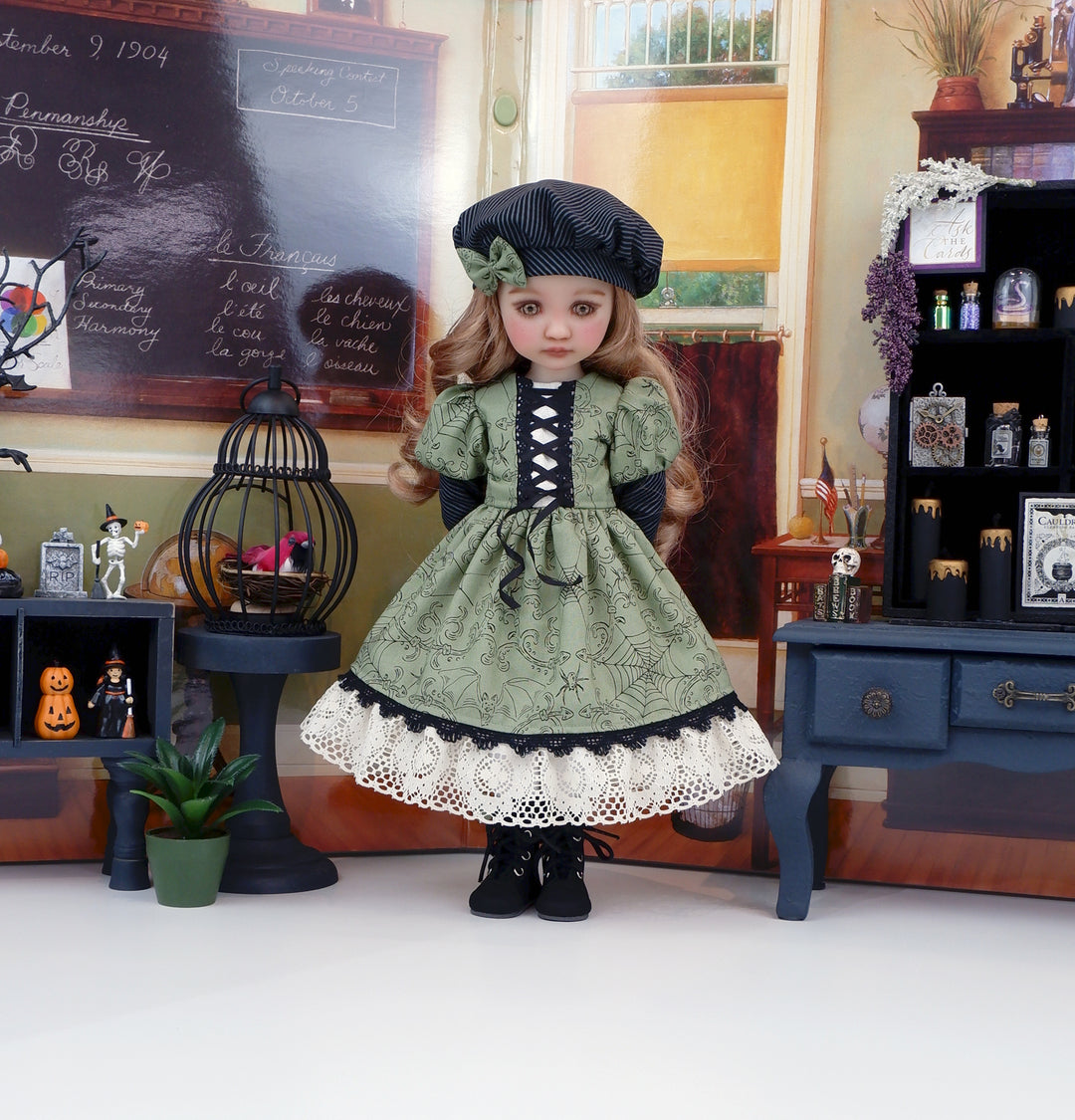 Victorian Halloween - dress with boots for Ruby Red Fashion Friends doll