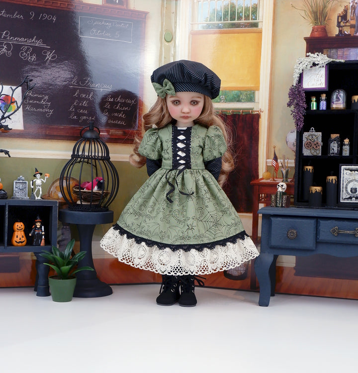 Victorian Halloween - dress with boots for Ruby Red Fashion Friends doll