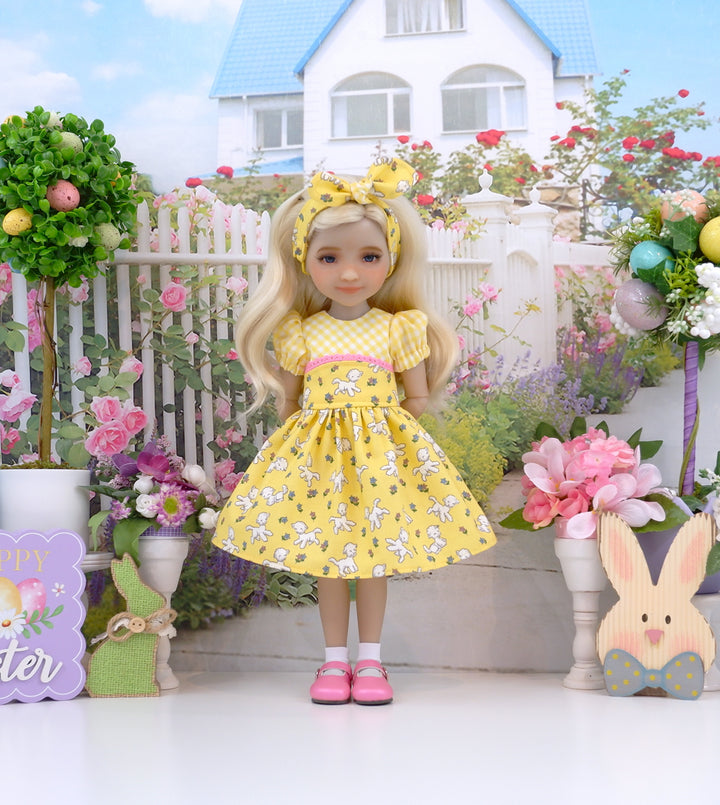 Vintage Lamb - dress and shoes for Ruby Red Fashion Friends doll