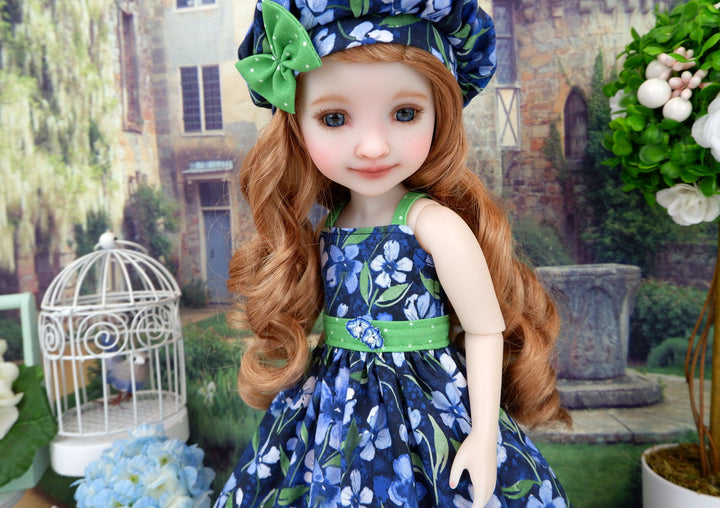 Watercolor Beauty - dress with shoes for Ruby Red Fashion Friends doll