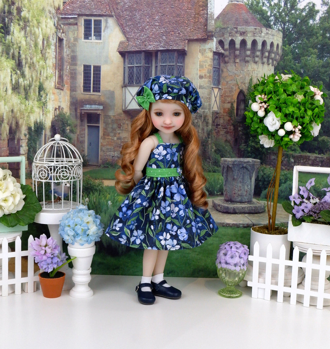 Watercolor Beauty - dress with shoes for Ruby Red Fashion Friends doll