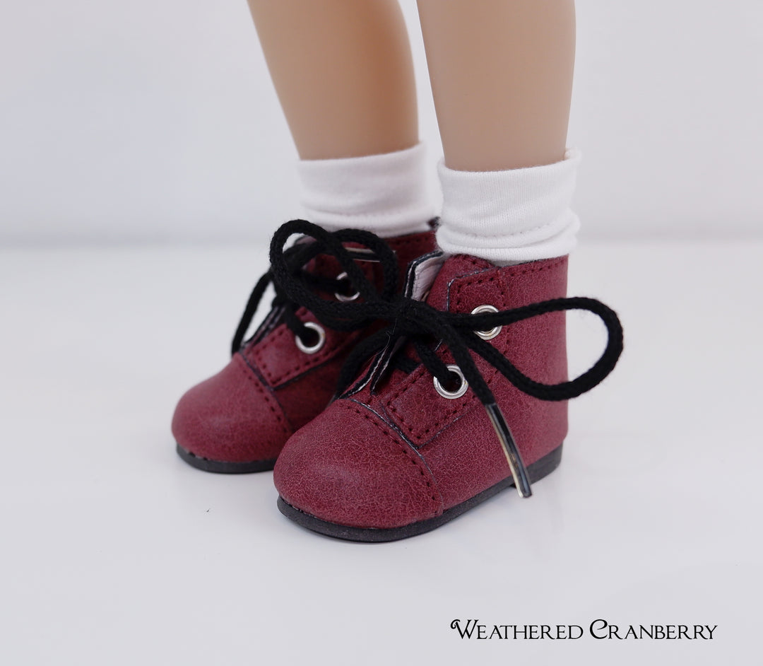 Ankle Lace Up Boots - 58mm - Fashion Friends shoes