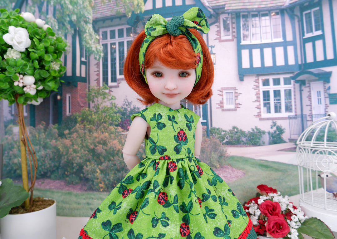 Wee Bit Lucky - dress with shoes for Ruby Red Fashion Friends doll
