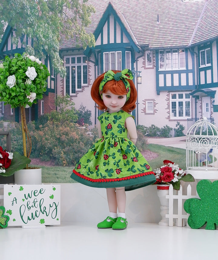 Wee Bit Lucky - dress with shoes for Ruby Red Fashion Friends doll