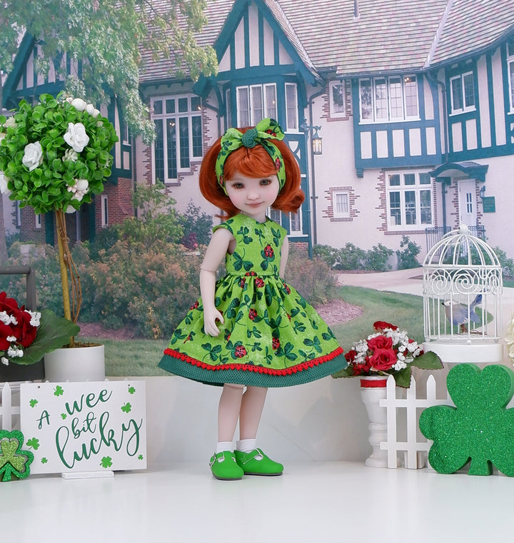 Wee Bit Lucky - dress with shoes for Ruby Red Fashion Friends doll