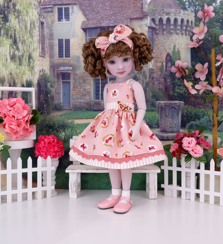 Wee Riding Hood - dress and shoes for Ruby Red Fashion Friends doll