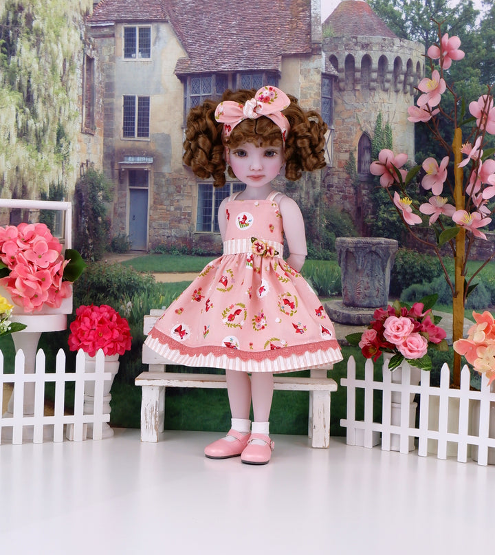 Wee Riding Hood - dress and shoes for Ruby Red Fashion Friends doll