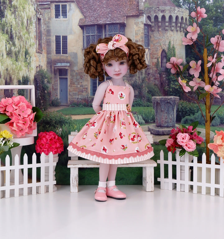 Wee Riding Hood - dress and shoes for Ruby Red Fashion Friends doll