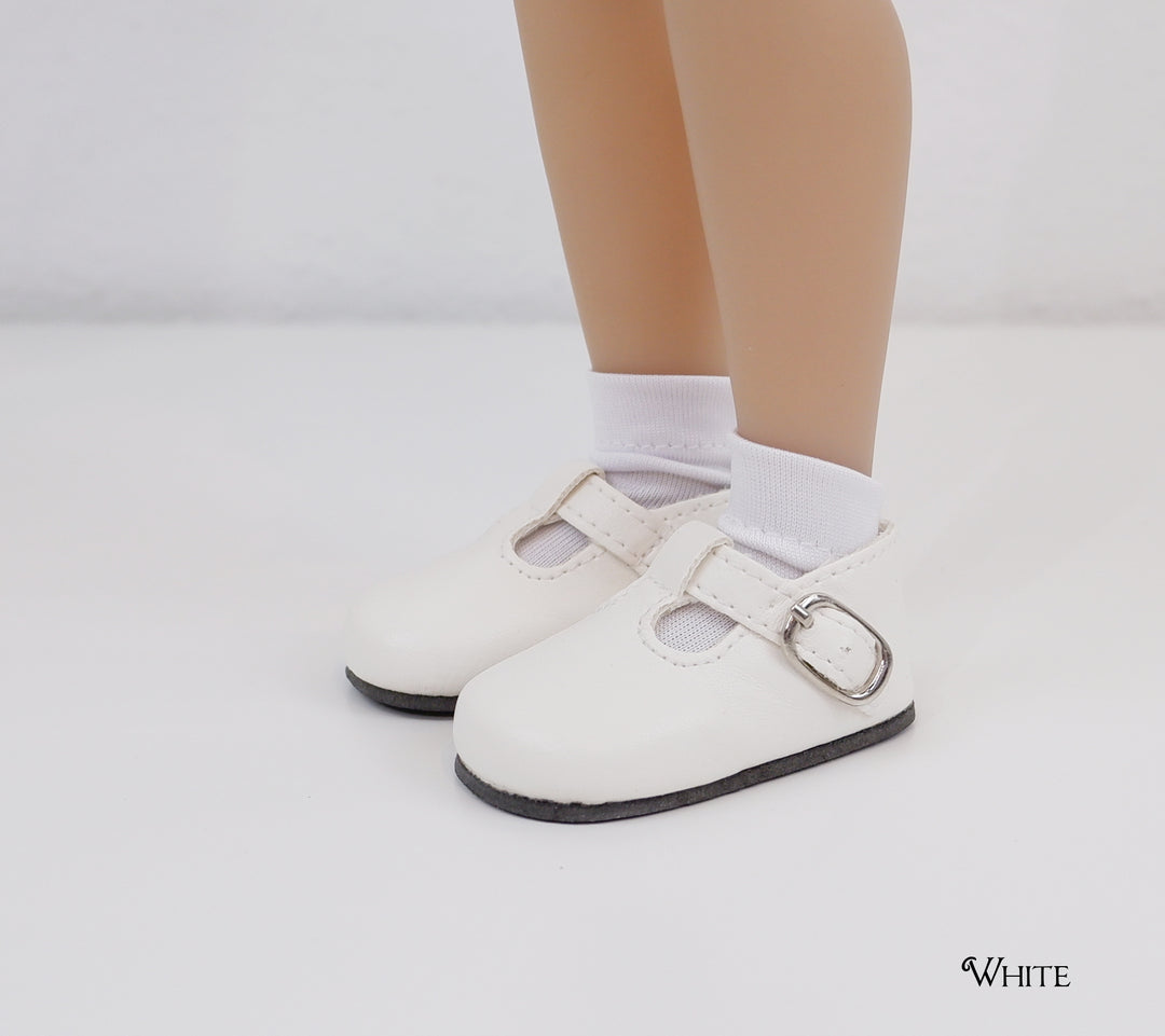 T-Strap Dress Shoes - 58mm - Fashion Friends doll shoes