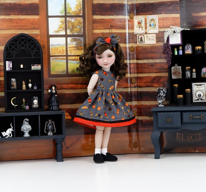 Wicked Candies - dress with loafers for Ruby Red Fashion Friends doll