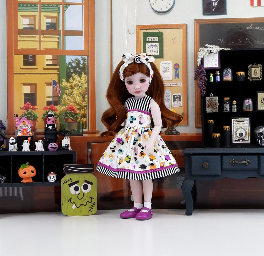 Wicked Treats - dress and shoes for Ruby Red Fashion Friends doll
