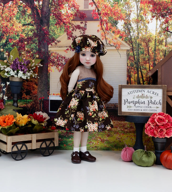 Wildflower Botany - dress and shoes for Ruby Red Fashion Friends doll