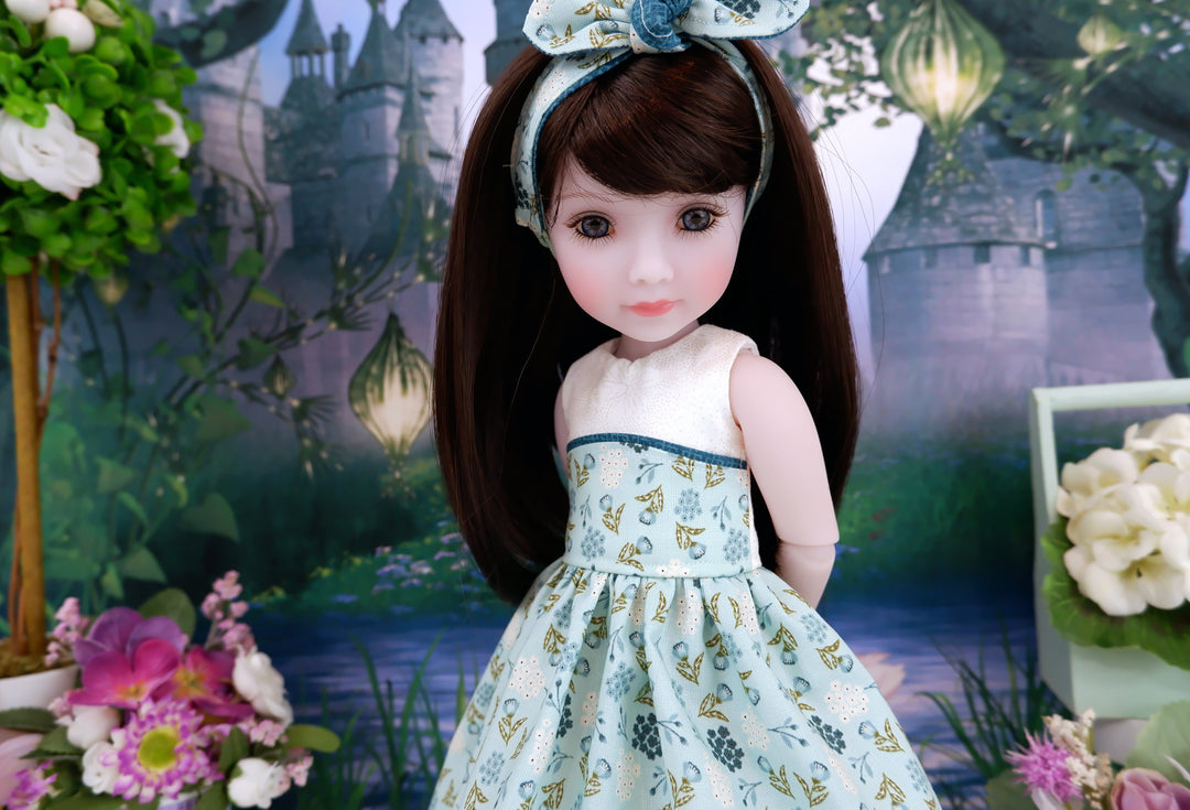 Wildflower Glen - dress and shoes for Ruby Red Fashion Friends doll