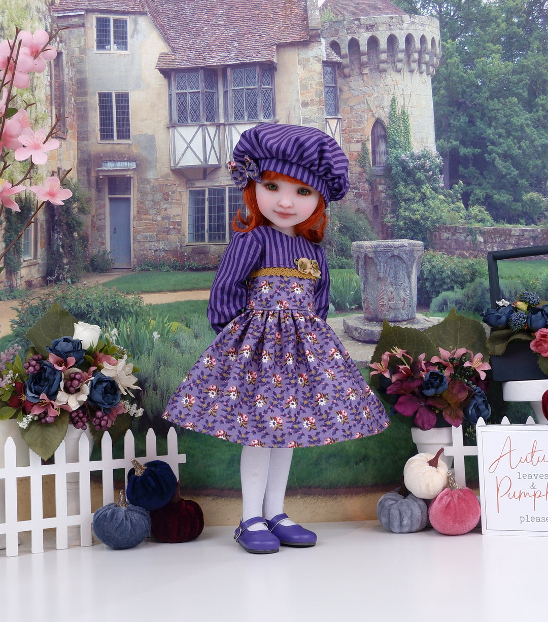 Wilmington Rose - dress with shoes for Ruby Red Fashion Friends doll