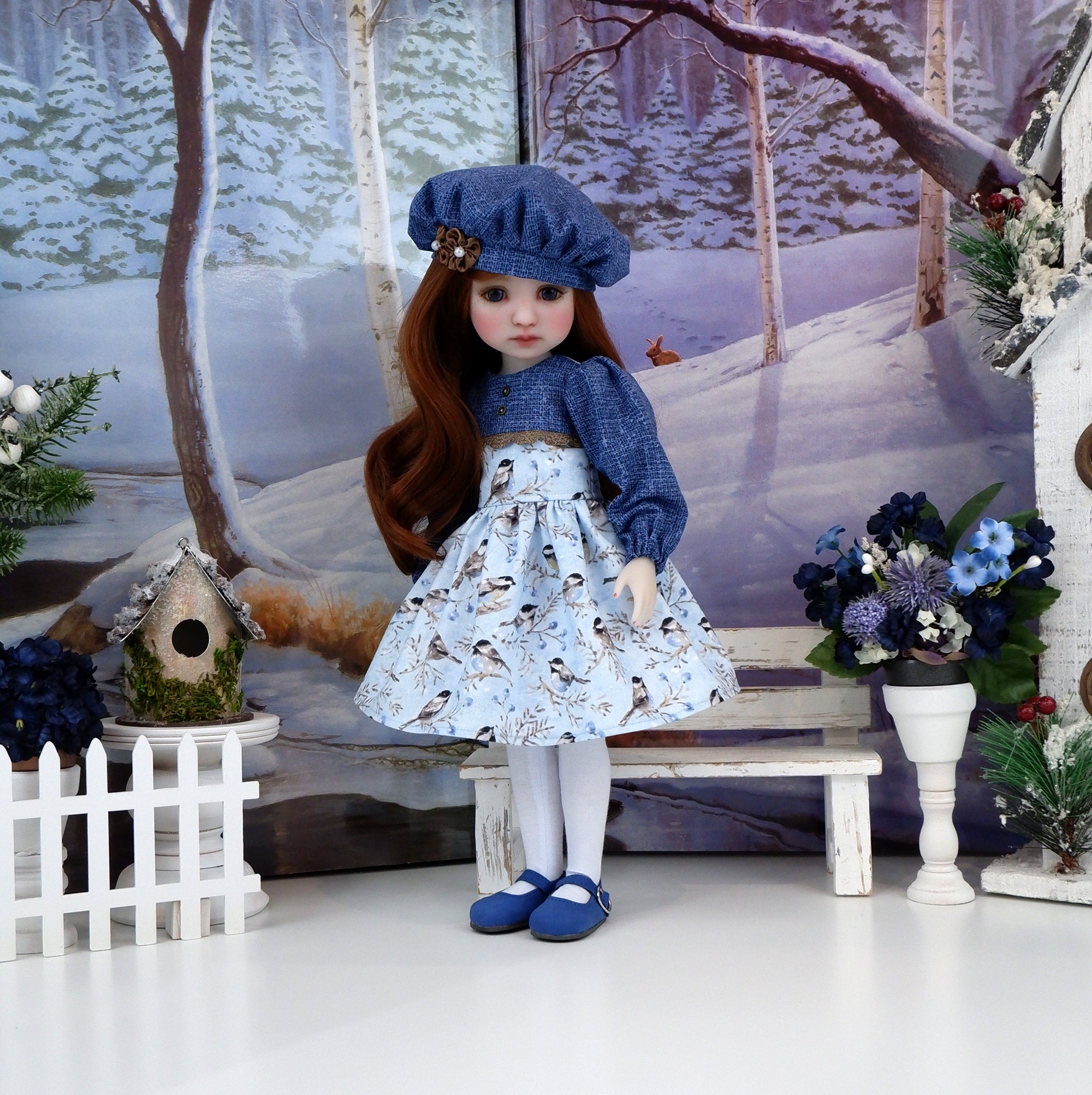 Porcelain doll best sale clothes and shoes